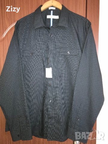 Calvin Klein, L, нова с етикети, оригинална риза с дълъг ръкав, снимка 1 - Ризи - 21518355