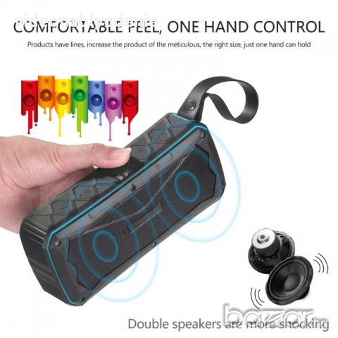 Портативна 16W 4D Soundcore Колонка Bluetooth 4.1 Водоустойчива 12ч Батерия MP3 USB Flash MicroSD/TF, снимка 6 - MP3 и MP4 плеъри - 21193263