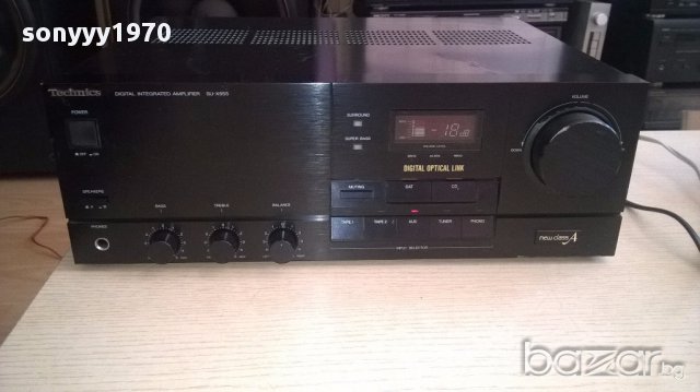 SOLD-Technics su-x955 new class a amplifier-japan/370w/optical-внос швеицария, снимка 5 - Ресийвъри, усилватели, смесителни пултове - 15880501