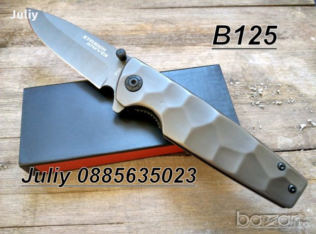 Сгъваем нож Strider Knives B125, снимка 3 - Ножове - 11955390
