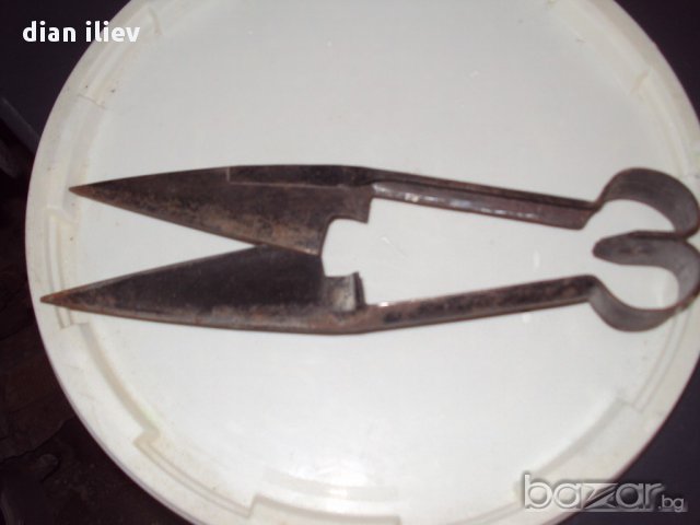 Стара овчарска ножица, снимка 2 - Антикварни и старинни предмети - 13904451