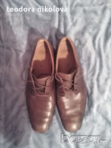 елегантни мъжки обувки Clarks купени от англия намалени, снимка 3 - Спортно елегантни обувки - 12896078