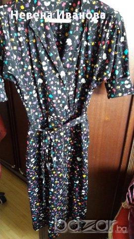 Лятна рокля от жарсе с коланче, снимка 2 - Рокли - 15376053