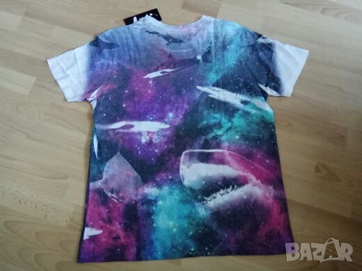 Нова тениска Anticulture shark multicoloured, снимка 2 - Тениски - 24403465
