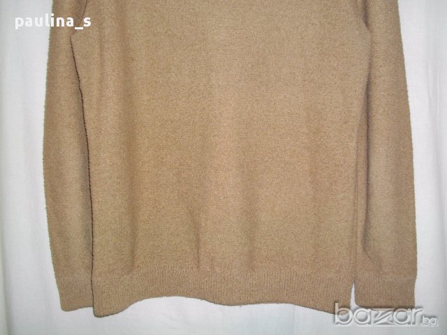 Бежов пуловер от букле от времето на соц-а , снимка 5 - Блузи с дълъг ръкав и пуловери - 16314397