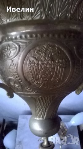 старо кандило от бронз, снимка 5 - Антикварни и старинни предмети - 24824810