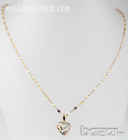 Златни гривни и колиета- 18К  на цена за 14К, снимка 7 - Бижутерийни комплекти - 20144312