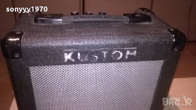 kustom kga10-lead guitar amplifier-внос швеицария, снимка 4 - Китари - 24641994