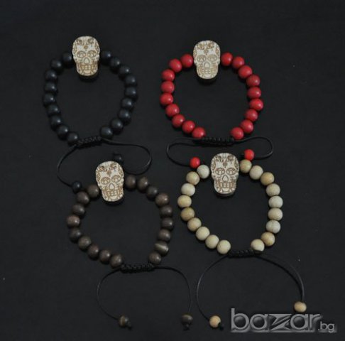 Гривна от дърво 2904 GOOD WOOD, снимка 3 - Гривни - 6320653