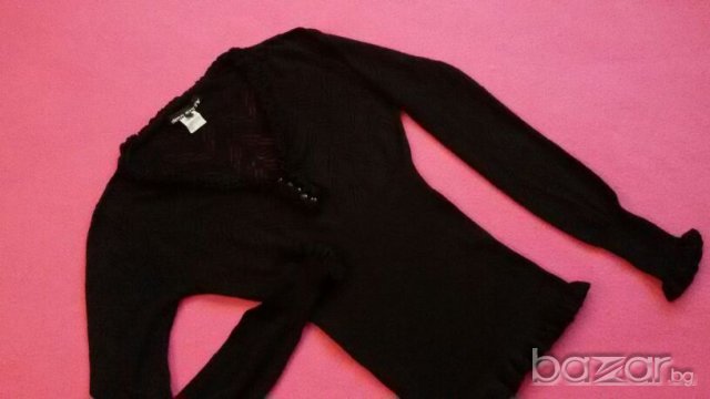 Блуза черна Miss Sixty, снимка 7 - Блузи с дълъг ръкав и пуловери - 20836882