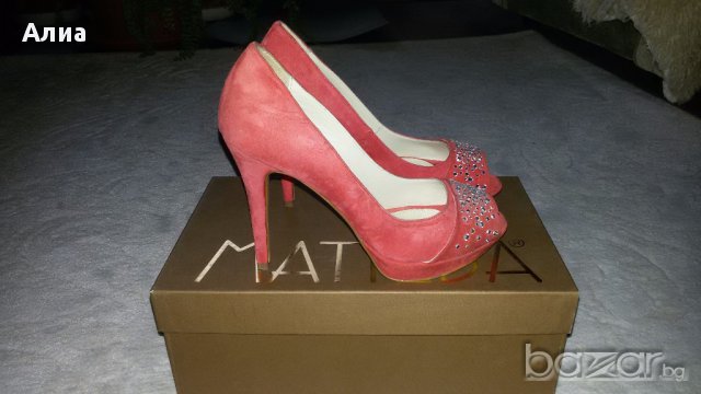 Обувки/сандали елегантни, високи марка МATILDA /стелка 25см/- италиански, снимка 10 - Сандали - 16038584