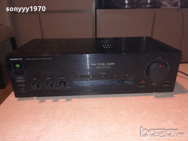 soundwave a-900-stereo amplifier-внос швеицария, снимка 2 - Ресийвъри, усилватели, смесителни пултове - 20257193