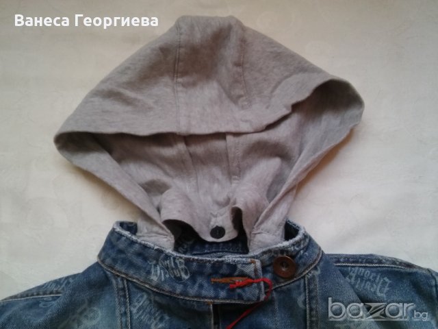 Дънково яке "Angel & Devil", снимка 3 - Якета - 19202878