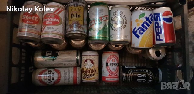 Кутийки от бира, кола, пепси, снимка 7 - Колекции - 25443490