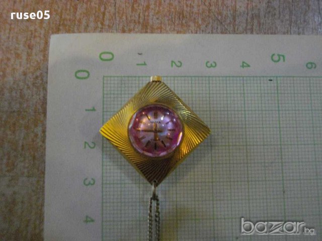 Часовник "ЧАЙКА" със сапфирено стъкло за врат работещ, снимка 2 - Дамски - 13873228