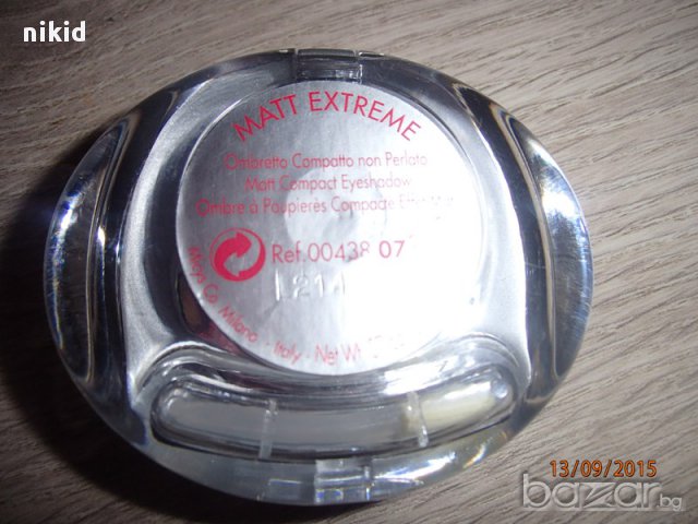 Pupa Matt Extreme Матиращи сенки цвят 07 пупа мастилен цвят, снимка 3 - Декоративна козметика - 11865917