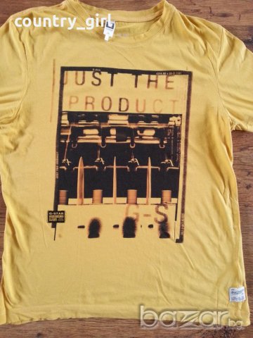 G-star - страхотна мъжка тениска, снимка 5 - Тениски - 21325112