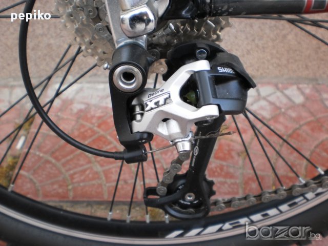 Продавам колела внос от Германия спортен МТВ велосипед 26 цола задна карбонова вилка пълен монтаж SH, снимка 4 - Велосипеди - 17921845