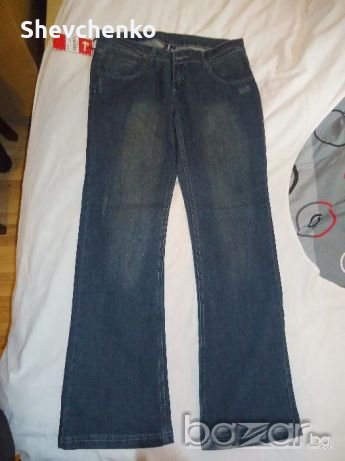 Нови дамски женски дънки Ricci тъмно син размер S 10R 38 EU, снимка 4 - Дънки - 20200050