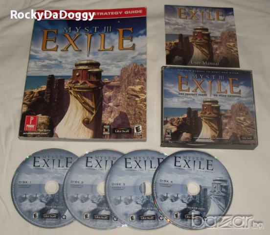 Myst 3 Exile + Official Game Guide, снимка 1 - Игри за PC - 17659042