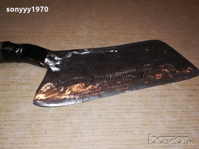 сатър с извита дръжка-34х10см-внос швеицария, снимка 12 - Антикварни и старинни предмети - 20286102