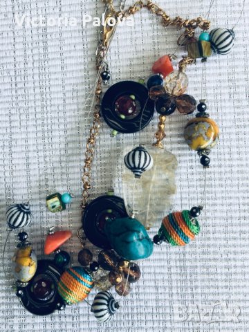 🇺🇸 Kрасиво многослойно бижу, снимка 12 - Колиета, медальони, синджири - 25624297
