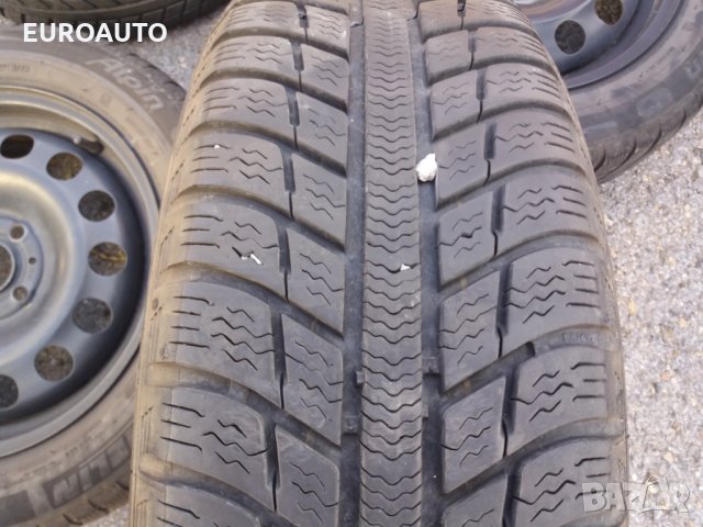 4бр зимни гуми с стоманени джанти за MINI 175/65/15, снимка 5 - Гуми и джанти - 22992370