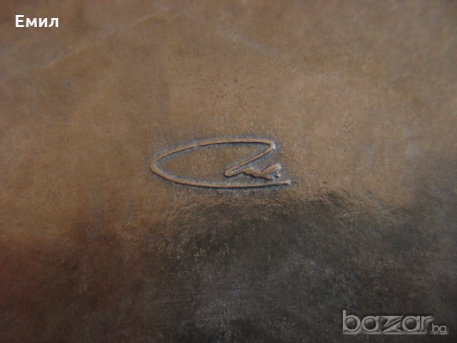 Масивен бронзов пепелник GILDE HANDWERK, снимка 4 - Антикварни и старинни предмети - 19950667