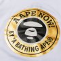 Тениска AAPE Now White Gold Foil бяла by A Bathing Ape (BAPE), снимка 4