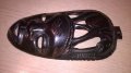 Африканска стара маска-дърво-21х11см-внос швеицария, снимка 12