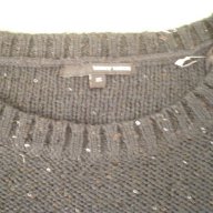  Черна машинно плетена блуза T A L L Y W E I J L, нова, размер Хs, снимка 3 - Блузи с дълъг ръкав и пуловери - 9815387