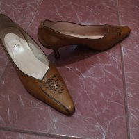 Намалени Обувки MIMAPIES естествена кожа, снимка 5 - Дамски обувки на ток - 22798696