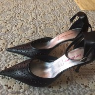 Дамски обувки естествена кожа, снимка 1 - Дамски обувки на ток - 15835737