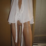 Нова елегантна маркова бяла дамска риза Diana Lirot,тип "Прегърни ме",блуза с дълъг ръкав,дамски топ, снимка 4 - Ризи - 12844443