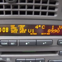 LCD display за Saab SID1,SID2 комплект с лентовия кабел, снимка 2 - Части - 24765941
