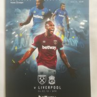West Ham United FC футболни програми, снимка 12 - Фен артикули - 25559721