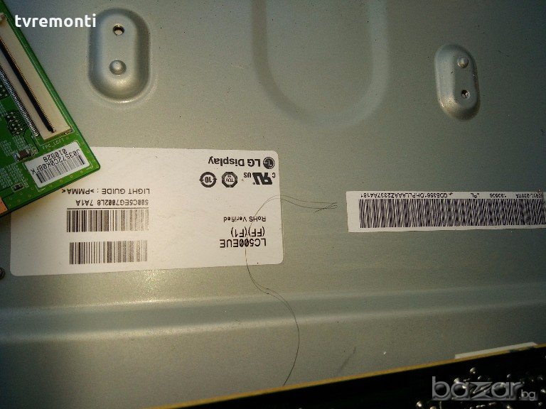 LED TV PANEL LC500EUE-FFF1 LED BACKLIG DIOD , снимка 1