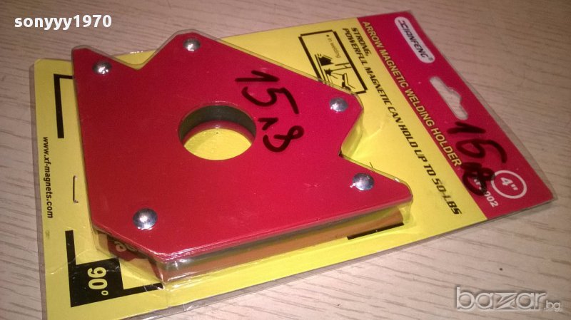 Нов магнитен ъгъл за заваряване до 22кг, снимка 1