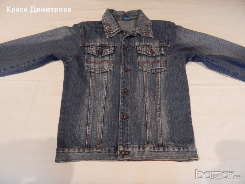Мъжко младежко дънково яке S Ново, снимка 1