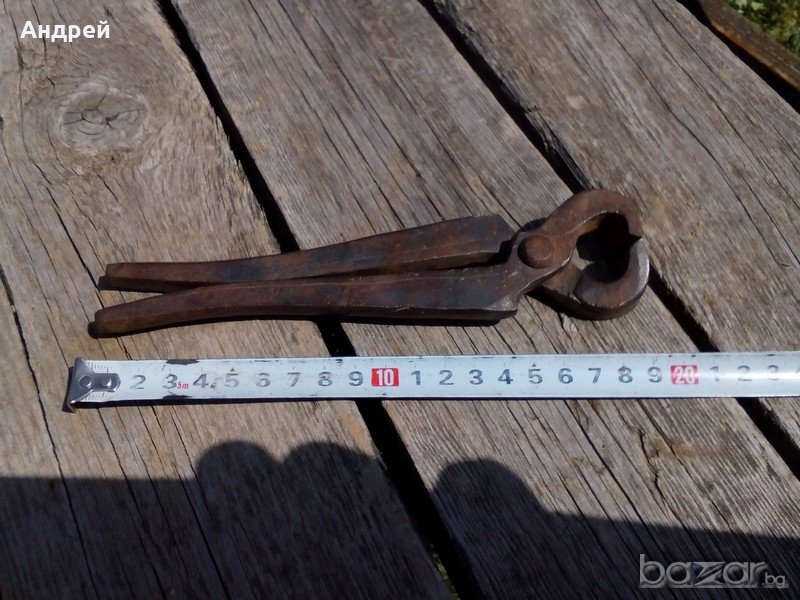 Старинни клещи, снимка 1
