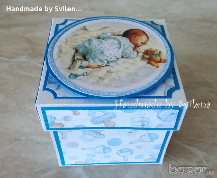 Бебешка кутийка-картичка, снимка 1