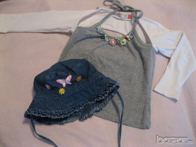 оригинална блузка фокс кид и шапка, снимка 1