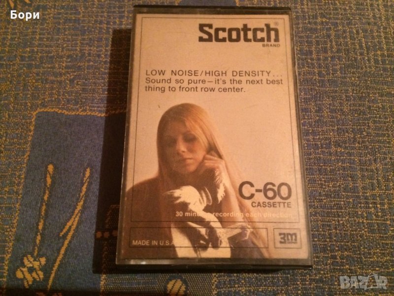Аудиокасета Scotch  USA S-C-60, снимка 1