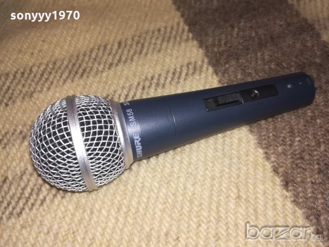 shure SM58-марков-ПРОФИ-микрофон-внос швеицария, снимка 6 - Микрофони - 20459741