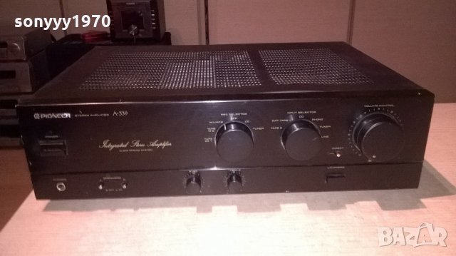 pioneer a-339 stereo amplifier-made in japan-410w-внос швеицария, снимка 8 - Ресийвъри, усилватели, смесителни пултове - 21888400