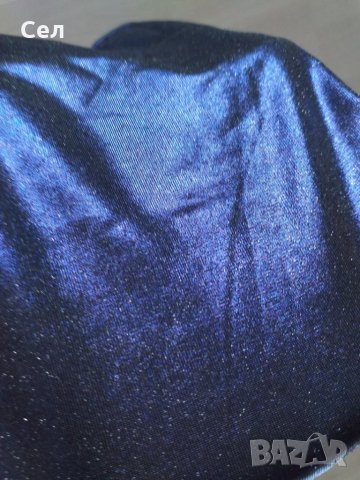 Елегантна синя рокля , снимка 3 - Рокли - 25622824