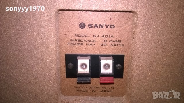 истинските тонколони-sanyo-made in japan-внос швеицария, снимка 13 - Тонколони - 24903673