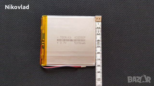 Батерия за таблет 4000mAh/ 80x85x3mm, снимка 2 - Друга електроника - 23440400