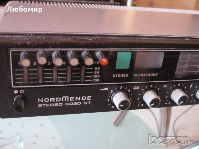 Ресийвър NORDMENDE / Receiver Vintage / Retro / Ретро, снимка 3 - Ресийвъри, усилватели, смесителни пултове - 18643736