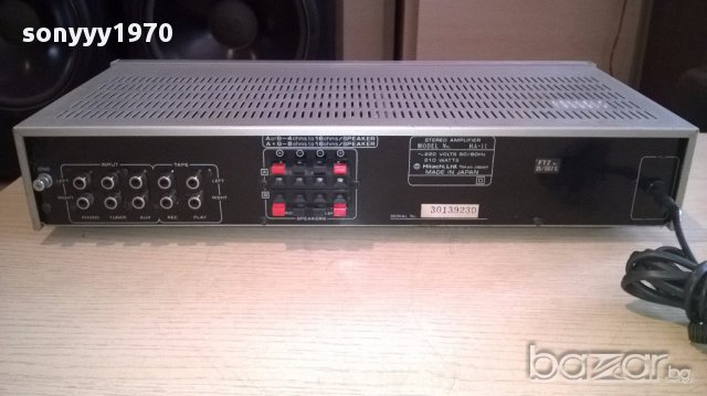 Hitachi ha-11 amplifier made in japan-210watts-внос швеицария, снимка 12 - Ресийвъри, усилватели, смесителни пултове - 13687284